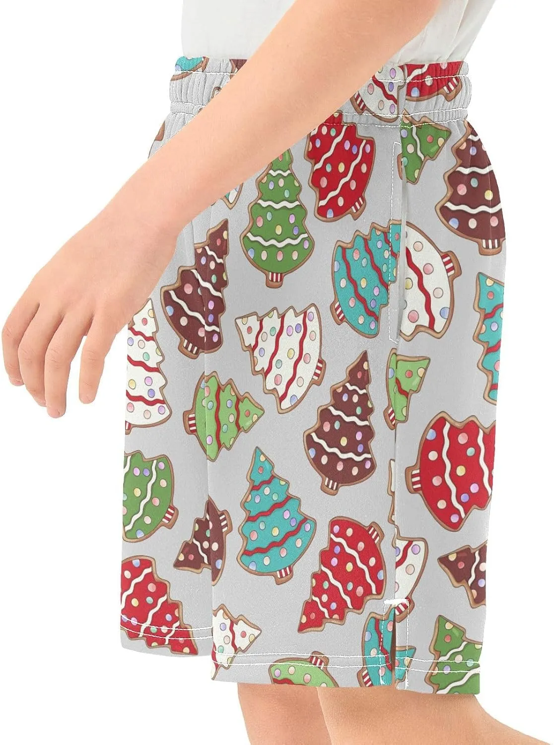 Boys Athletic Shorts Size 7-15 Boys' Casual Shorts with Pockets Elastic Waist Summer Kids Bottom for Sports Homewear