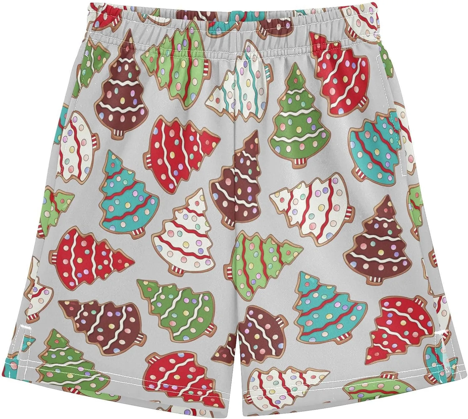 Boys Athletic Shorts Size 7-15 Boys' Casual Shorts with Pockets Elastic Waist Summer Kids Bottom for Sports Homewear