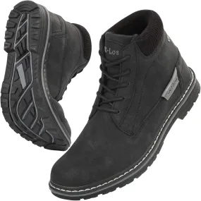 CC-Los Men's Winter Snow Boots with Sherpa Fleece Lining Waterproof Slip-Resistant Insulated Size 7.5-14