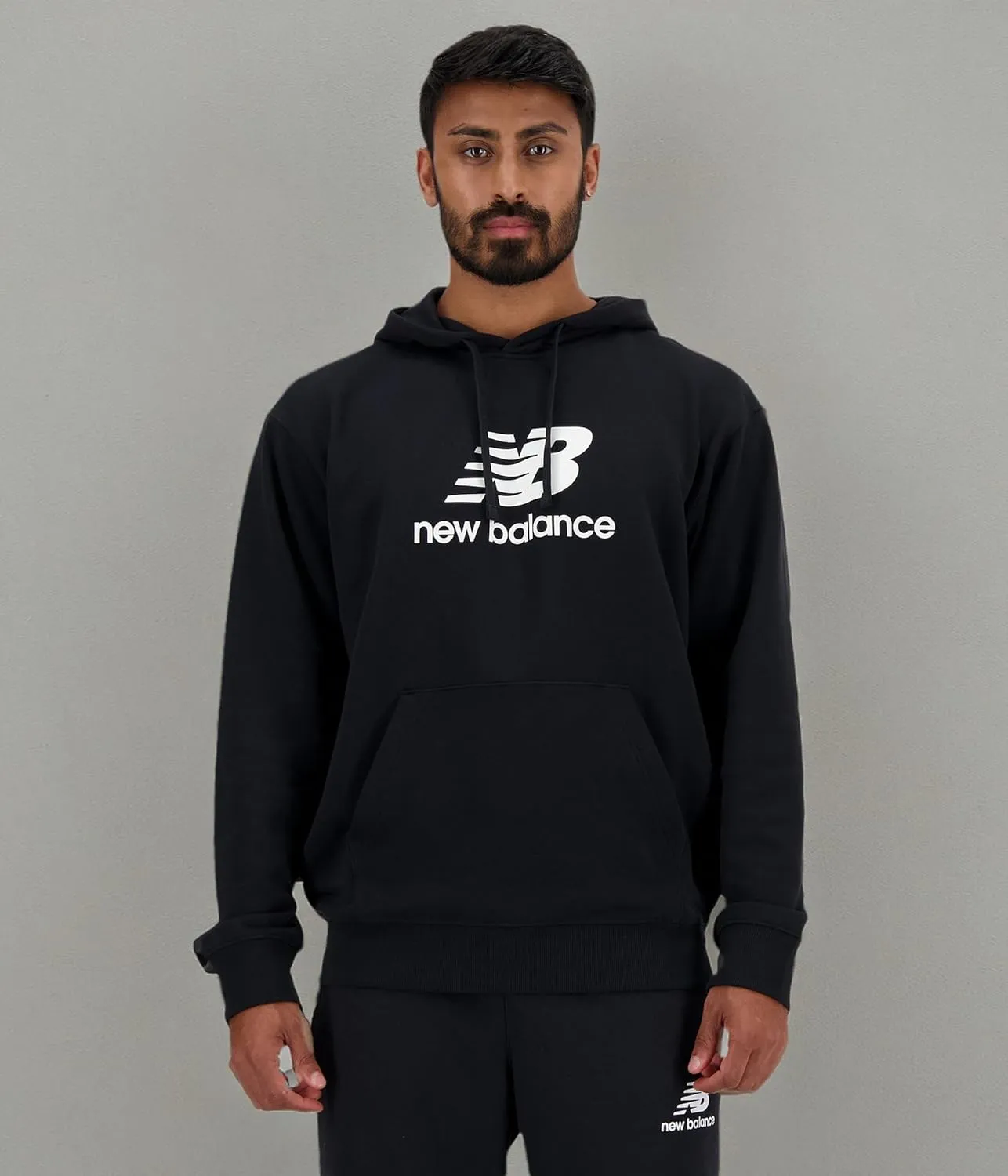 New Balance Men's Sport Essentials French Terry Logo Hoodie