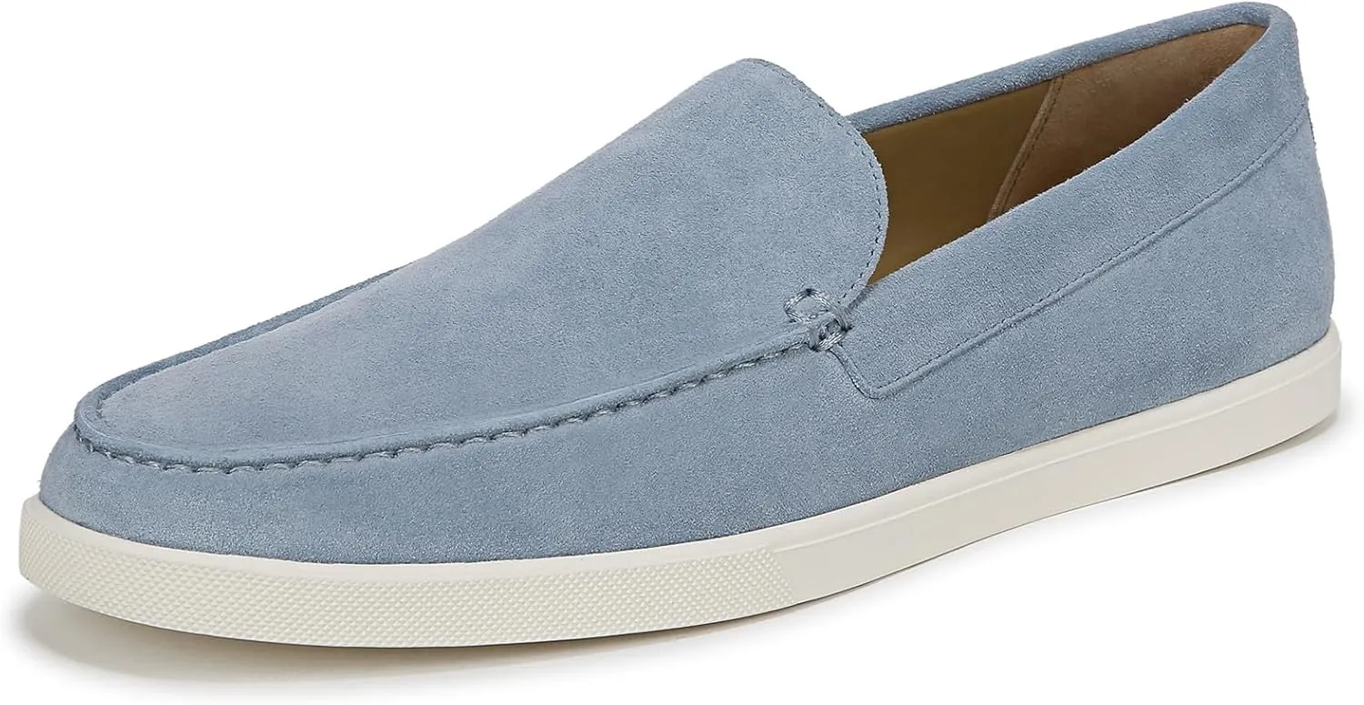 Vince Mens Sonoma Loafer Lake Blue Suede 9 M