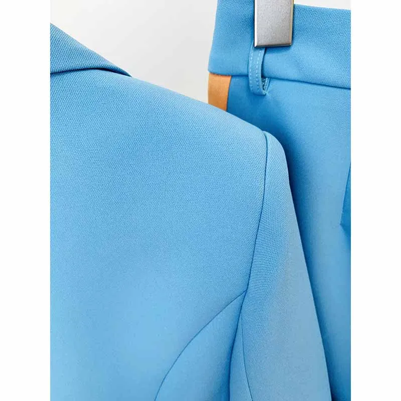 Women Pantsuits Wedding Party Suit   Flare Trousers Colored Suit Two Piece Pantsuits