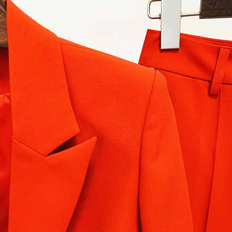 Women Pantsuits Wedding Tuxedos Party Suit   Flare Trousers Suit Two Piece Red Pantsuits